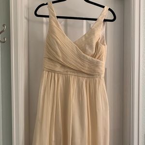 J Crew Cream Cocktail Dress